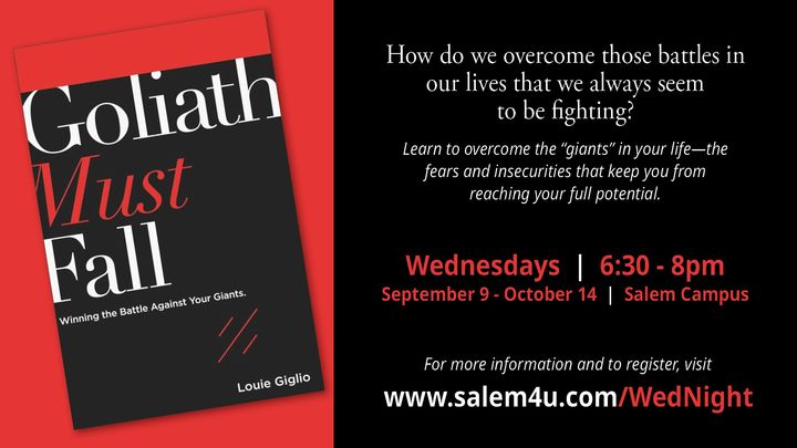 Goliath Must Fall: Women's Evening Bible Study